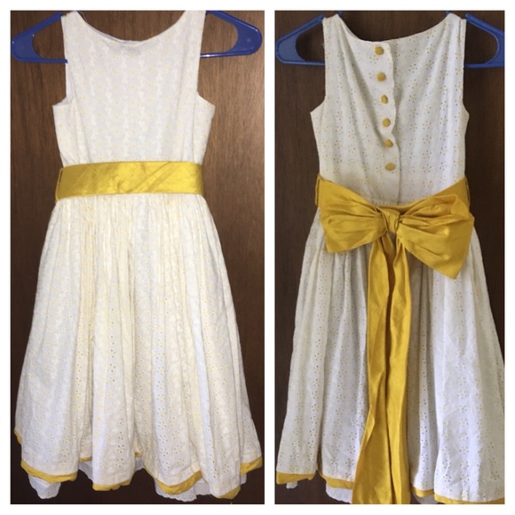 daisy flower girl dress